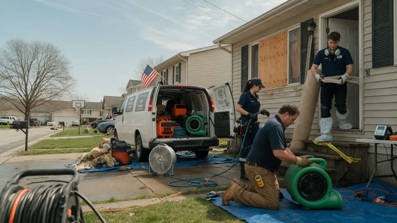 Water Damage Restoration in Watford City, ND near me
